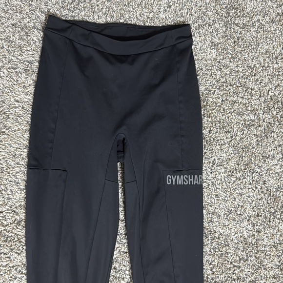 Gymshark Solid Black Ori Gym Activewear Leggings  size M - Picture 4 of 9